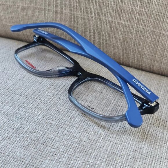 Carrera Men Glasses Frame Blue 5546/V IPR 145 52[]16 Eyeglasses Full Rim Frame - Picture 6 of 12